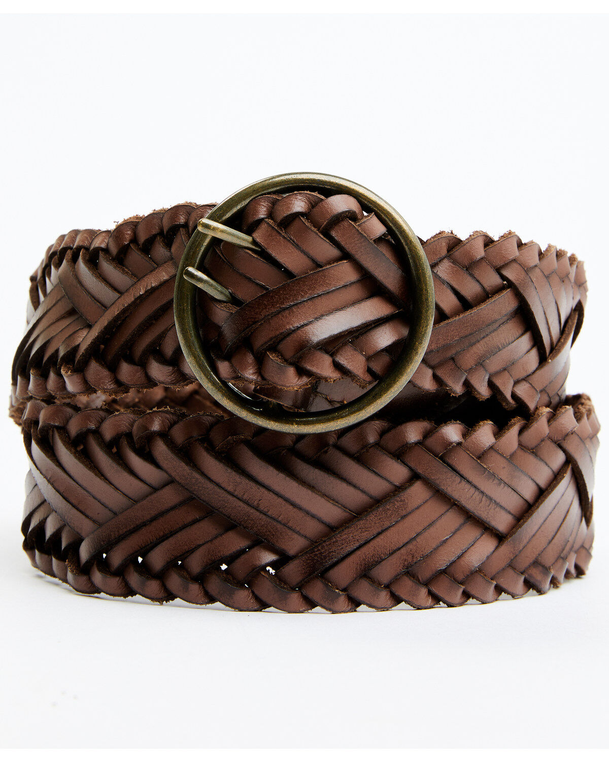 Cleo + Wolf Women's Braided Leather Belt