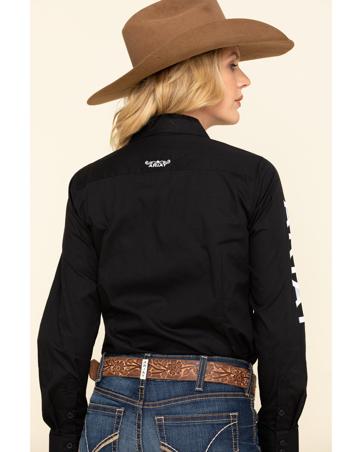 Ariat Women's Team Kirby Stretch Logo Long Sleeve Shirt
