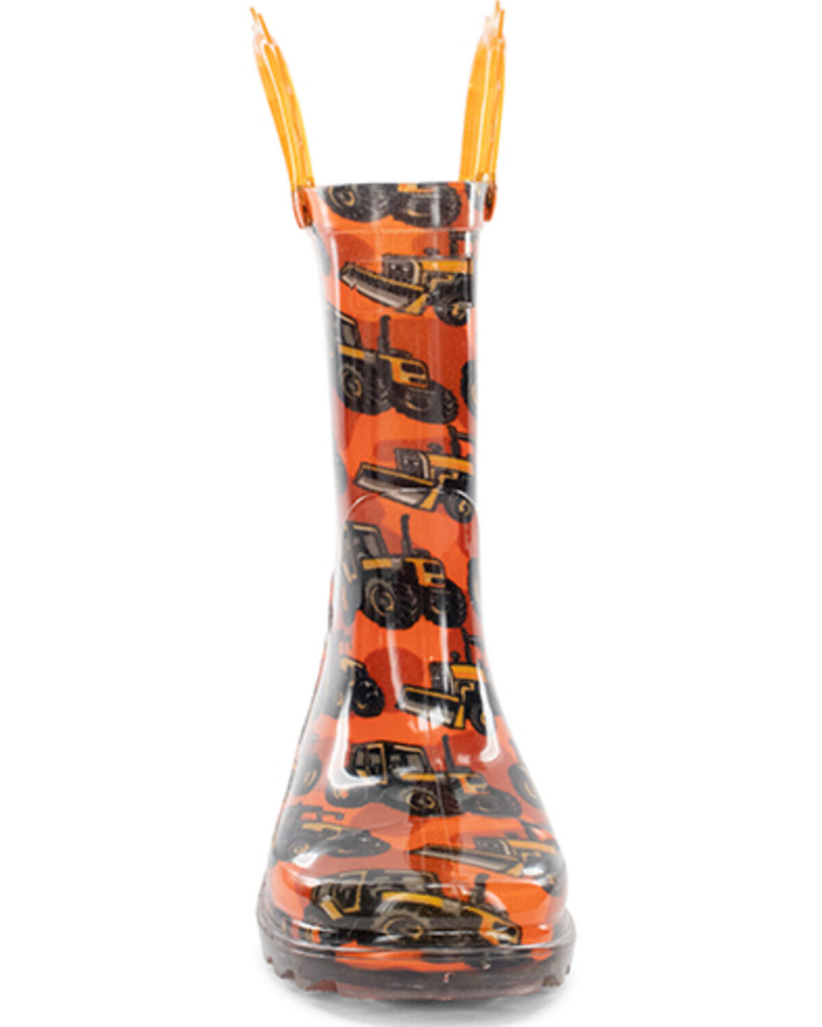 Western Chief Boys' Tractors Lighted Rain Boots - Round Toe