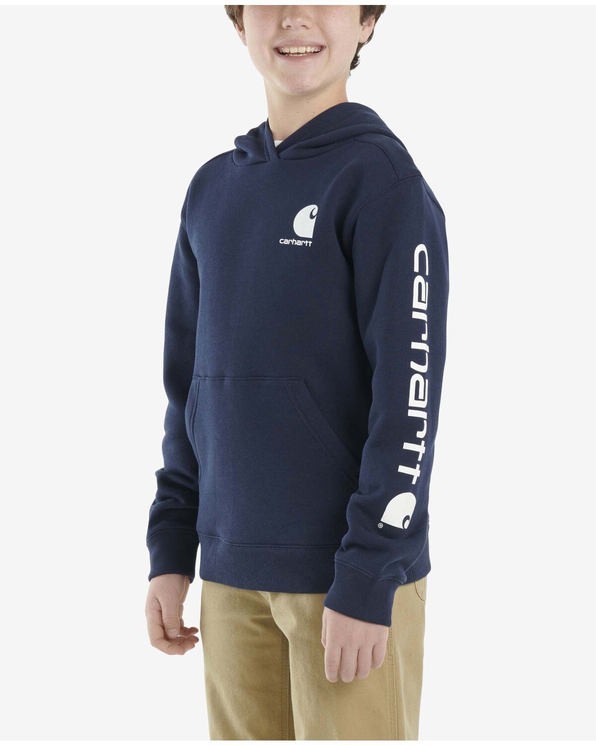 Carhartt Little Boys' Logo Hooded Sweatshirt