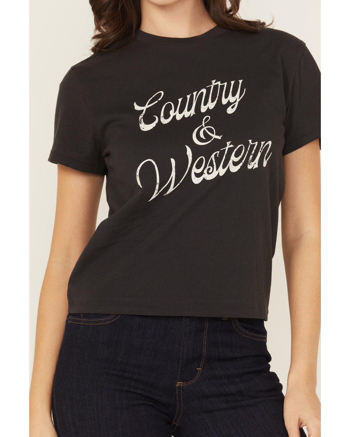 White Crow Women's Country & Western Short Sleeve Graphic Tee