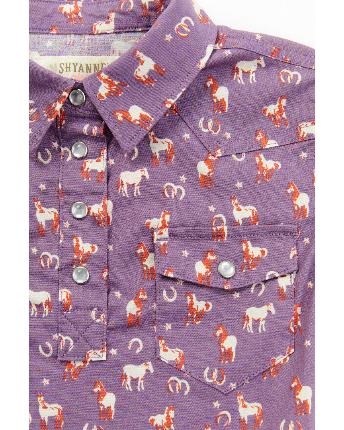 Shyanne Infant Girls' Printed Short Sleeve Onesie
