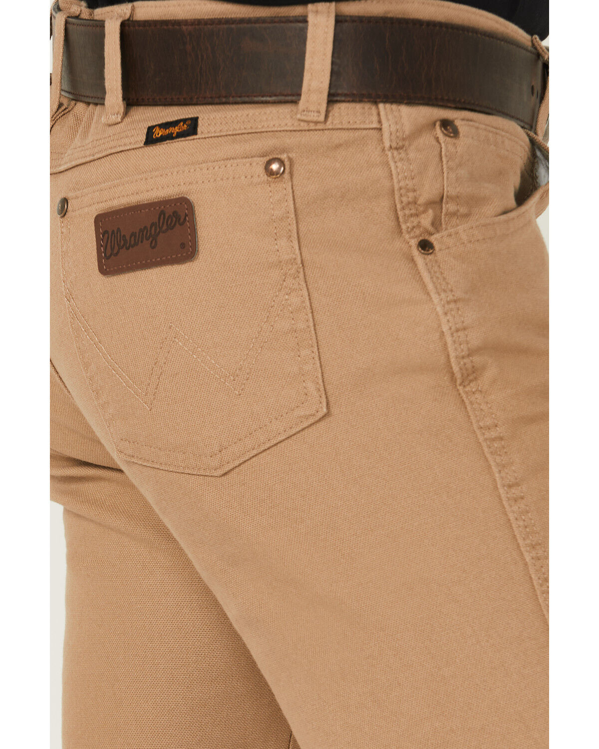 Wrangler Men's Tough Comfort Performance Slim Straight Canvas Jeans