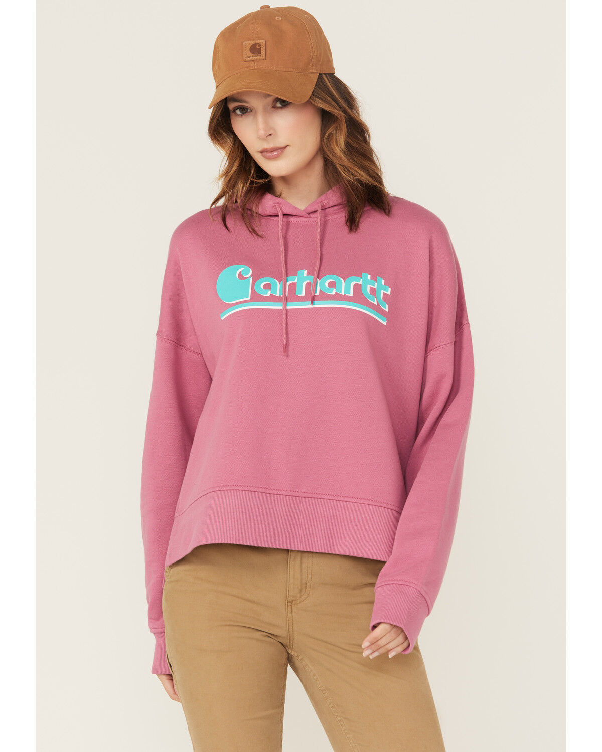 Carhartt Women's Tencel® Fiber Series Loose Fit Graphic Hoodie