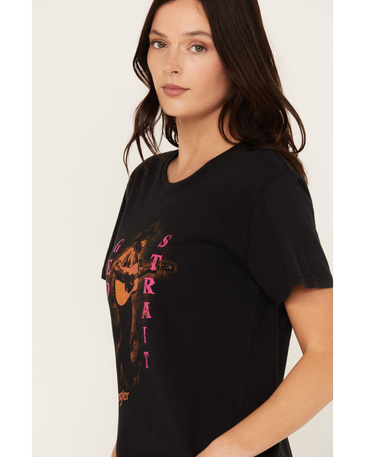 George Strait by Wrangler Women's Short Sleeve Concert Graphic Tee