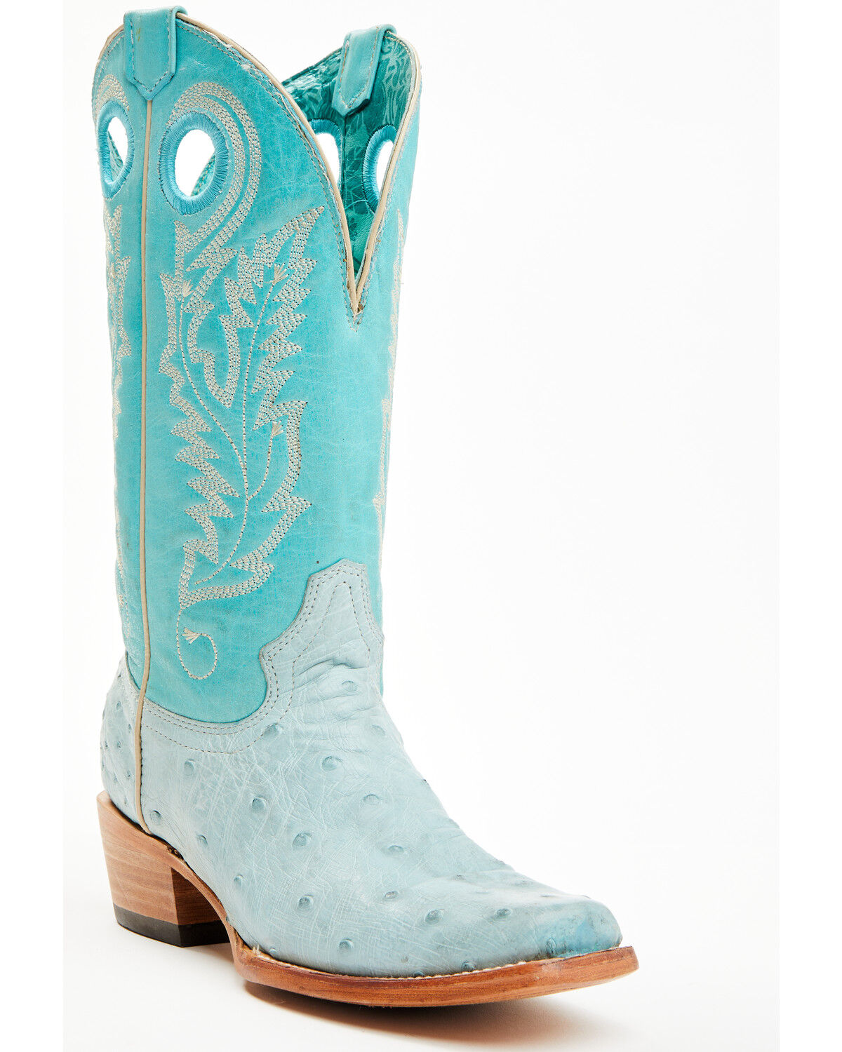 Corral Women's Exotic Ostrich Western Boots - Square Toe