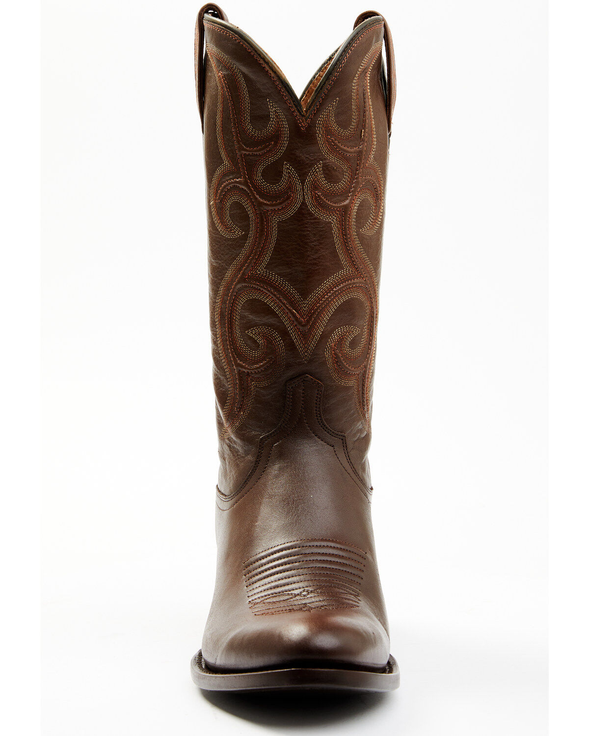 Lucchese Men's Espresso Smooth Western Boots - Round Toe