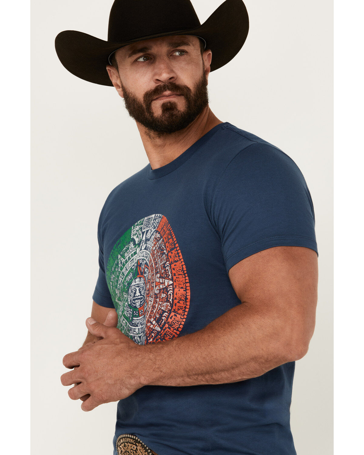 Cody James Men's TJ Mexico Emblem Short Sleeve Graphic T-Shirt