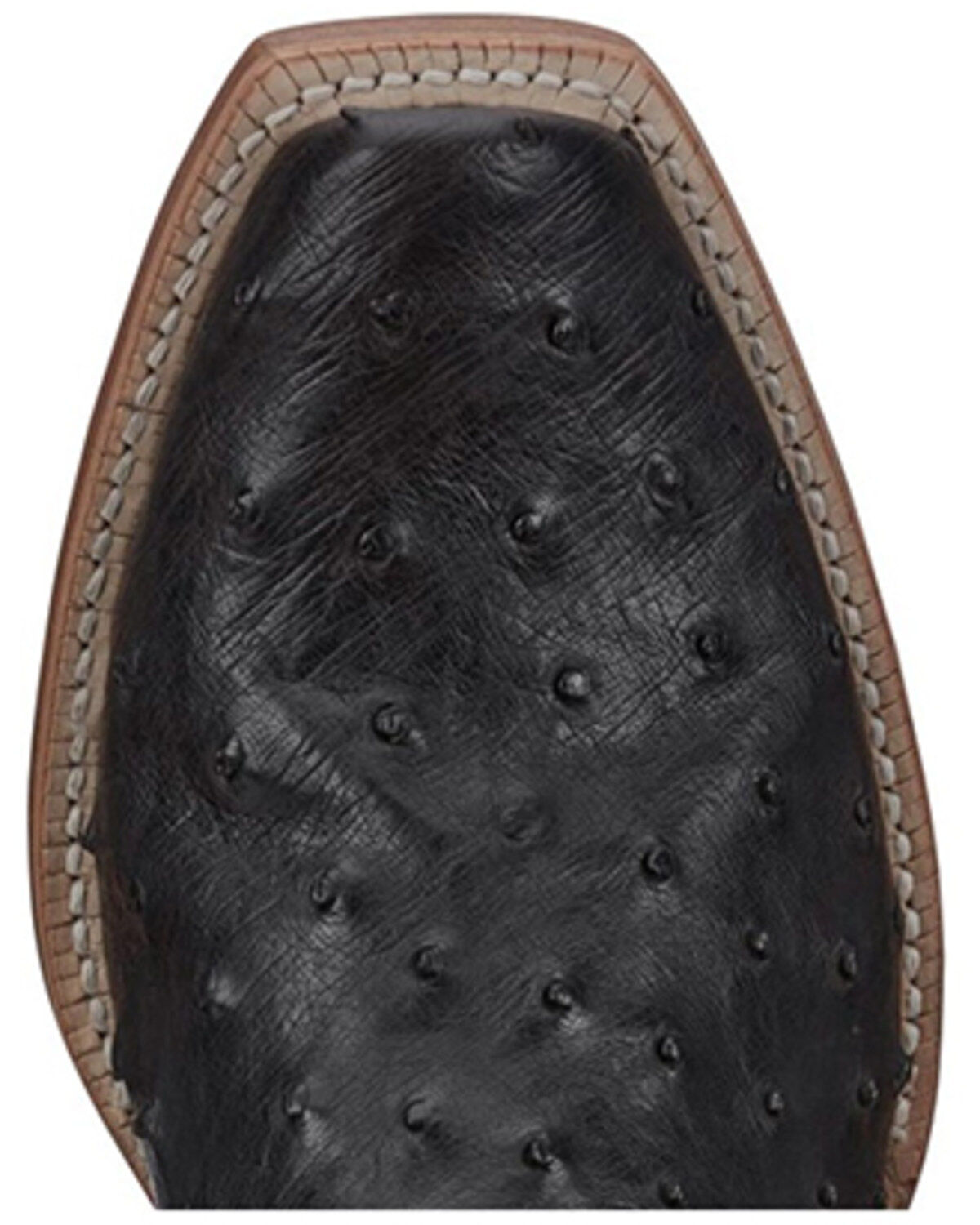 Tony Lama Men's Rylen Full Quill Ostrich Exotic Western Boots - Square Toe