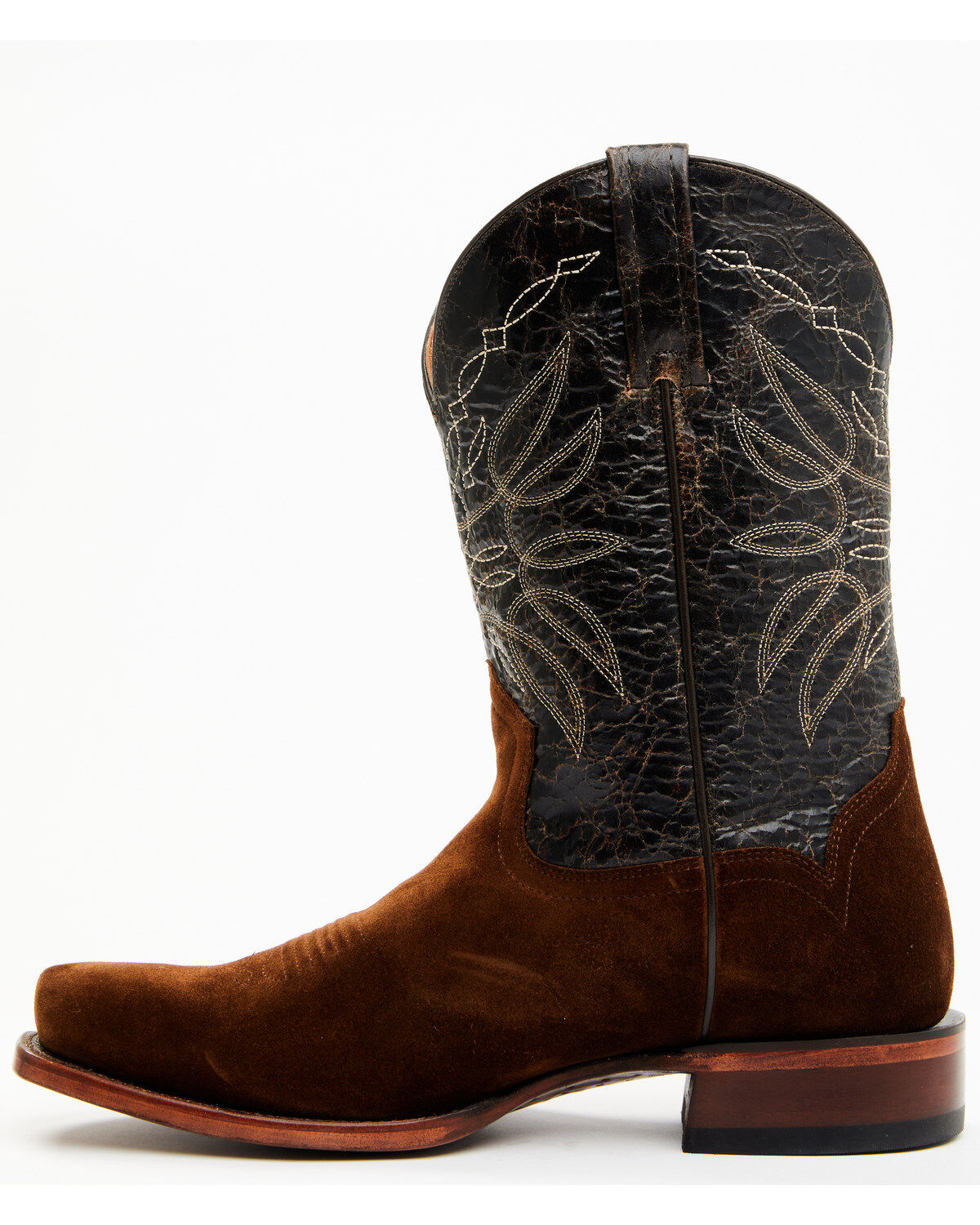 Moonshine Spirit Men's 11" Pancho Roughout Western Boots - Square Toe