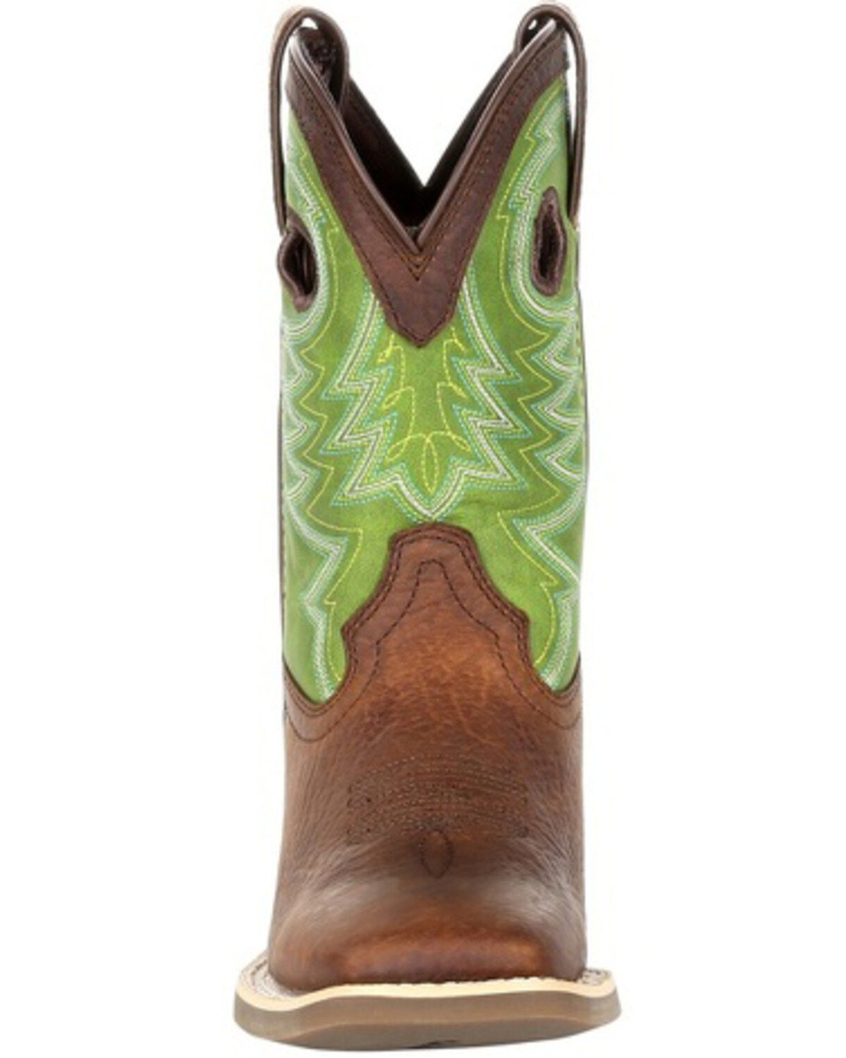 Durango Boys' Lil Rebel Pro Lime Western Boots - Square Toe