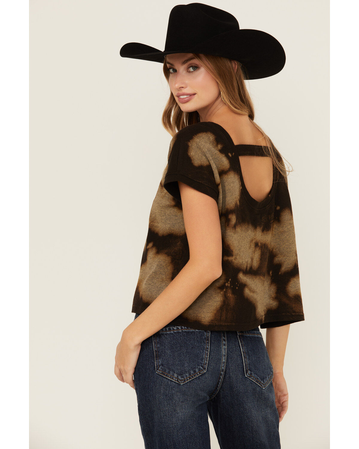 Ariat Women's Rodeo USA Bleached Short Sleeve Graphic Tee