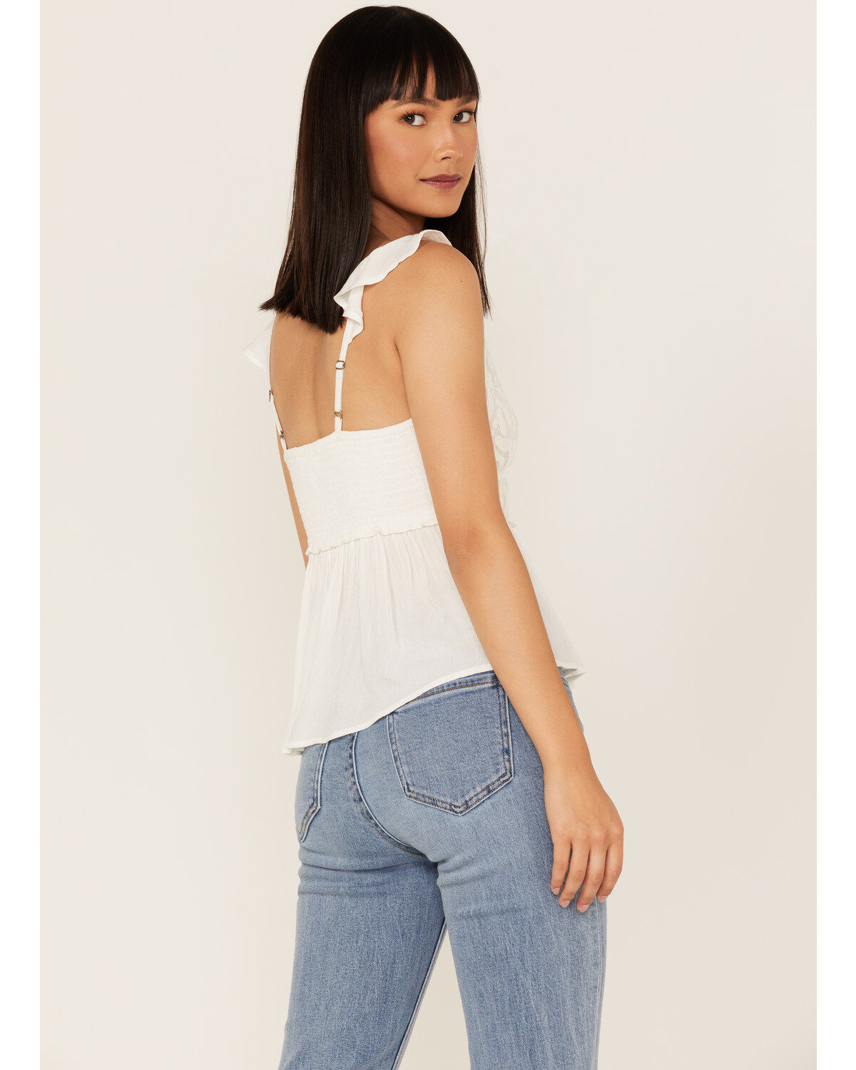 Shyanne Women's Flutter Sleeve Tank