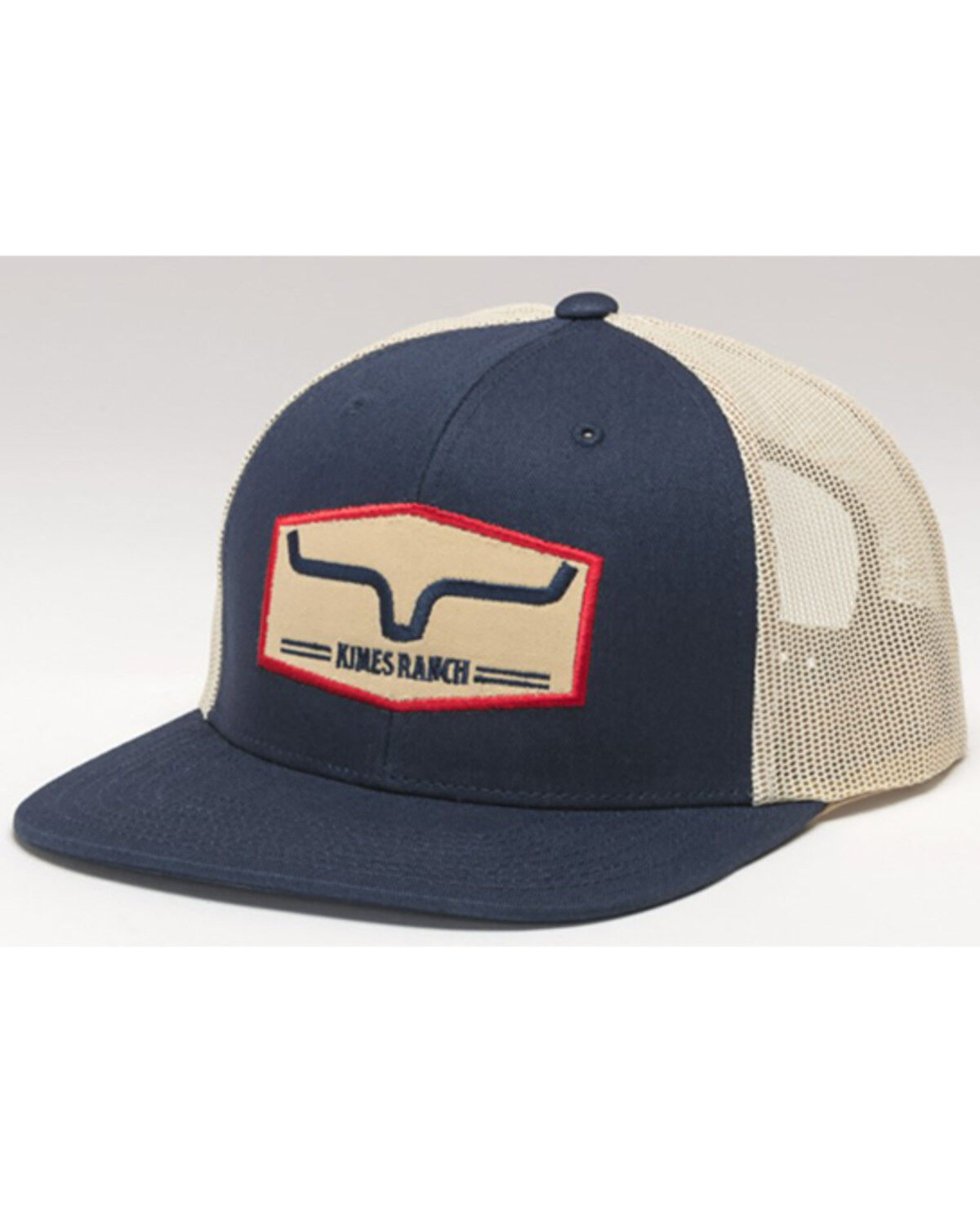 Kimes Ranch Men's Replay Logo Patch Mesh-Back Trucker Cap