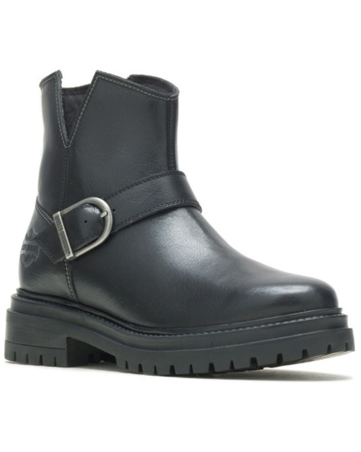 Harley Davidson Women's 5.5" Westfield Fashion Motorcycle Boots - Round Toe