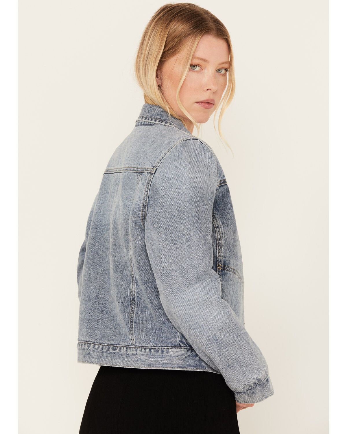 Idyllwind Women's Barton Reversible Denim Blanket Jacket