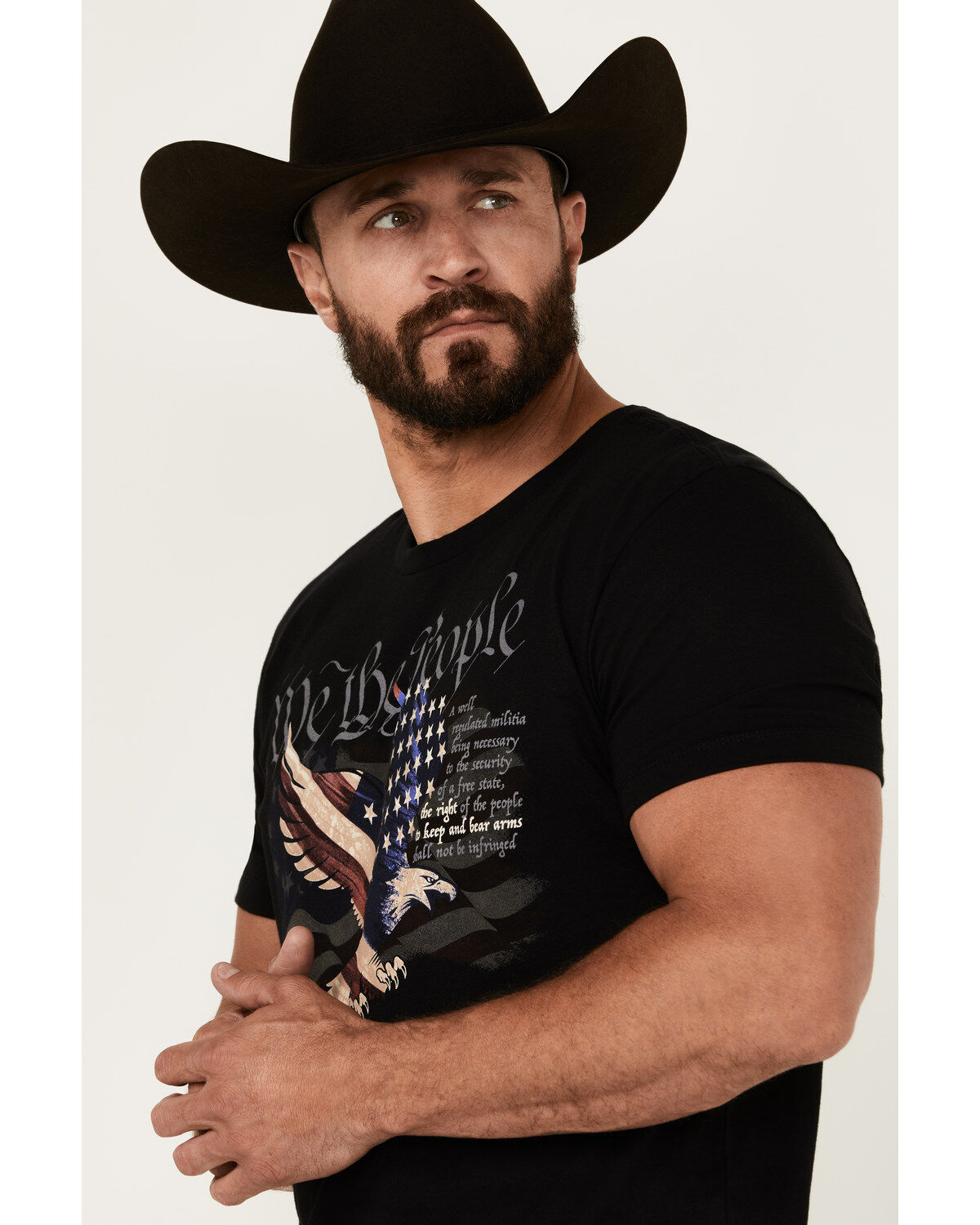 Cody James Men's Eagle Short Sleeve Graphic T-Shirt