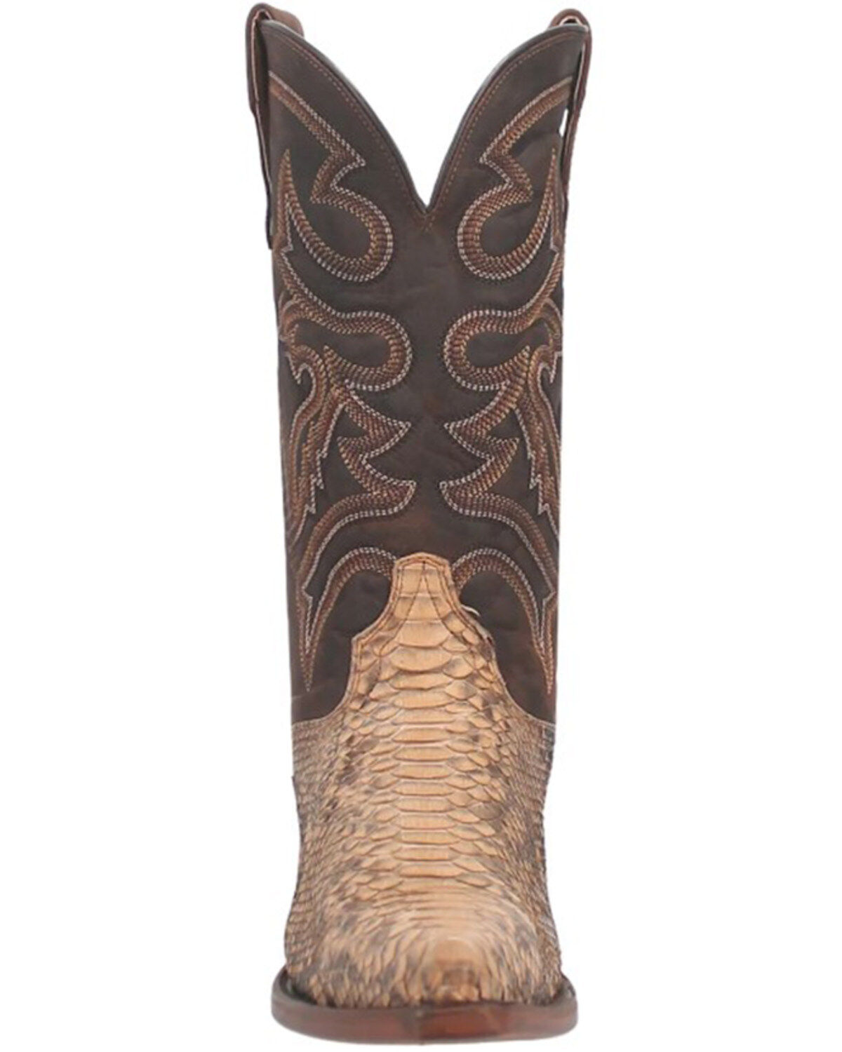 Dan Post Men's Exotic Python Western Boots - Snip Toe