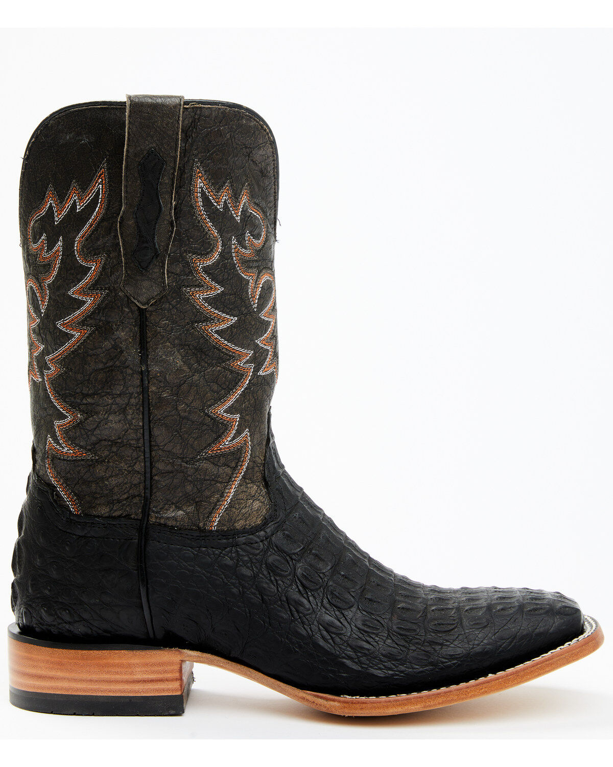 Cody James Men's Exotic Caiman Belly Western Boots - Broad Square Toe