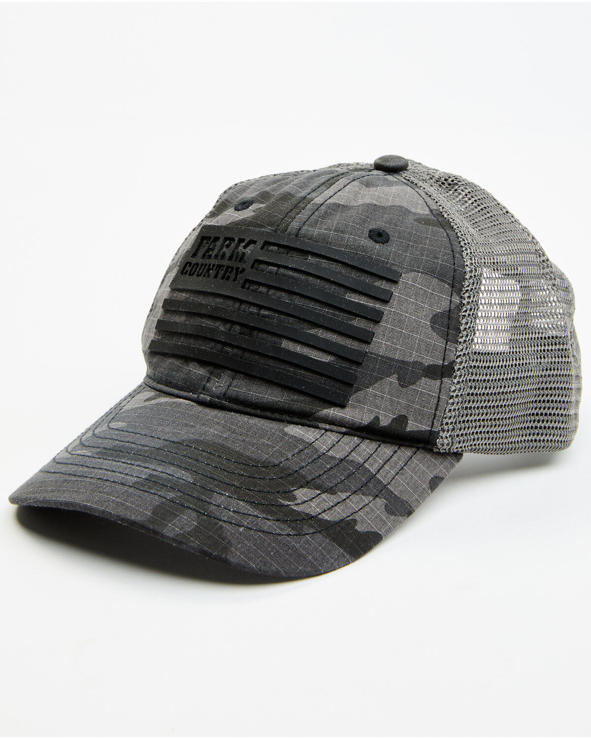 John Deere Men's Camo Flag Ball Cap