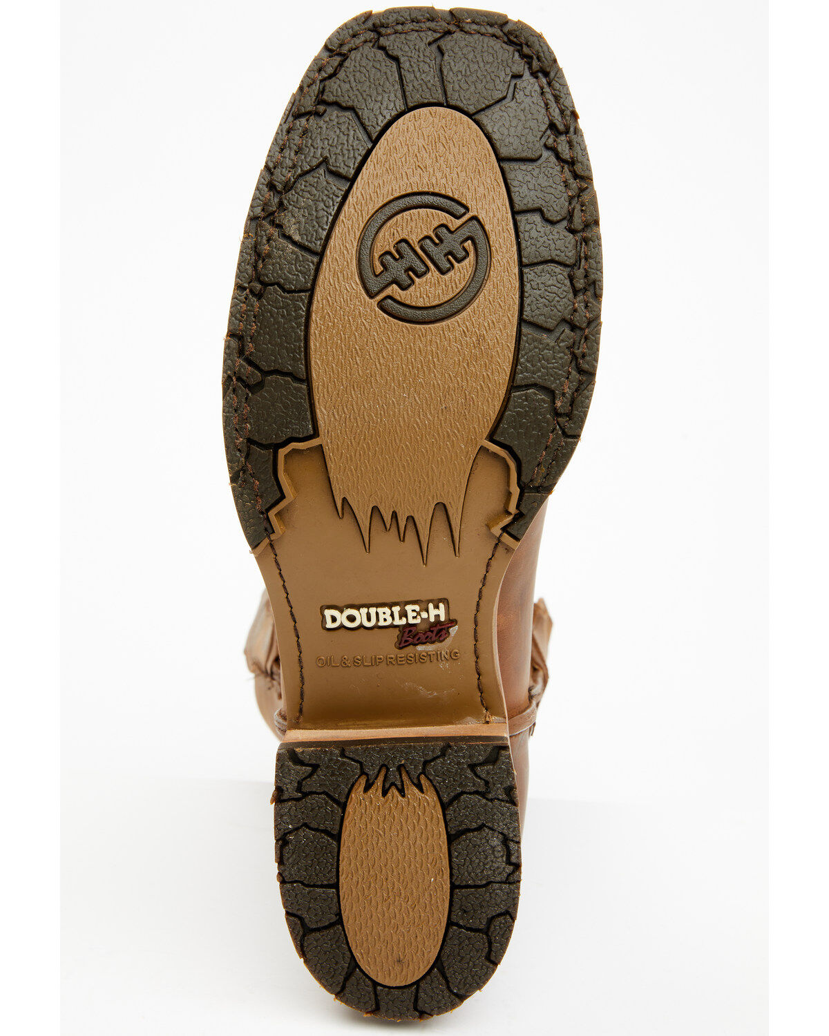 Double H Men's 11" Stockman Ice Roper Western Boots - Broad Square Toe