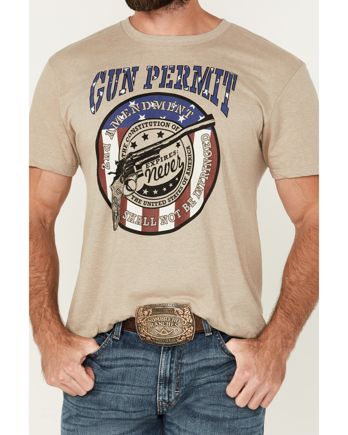 Cody James Men's Permit Short Sleeve Graphic T-Shirt