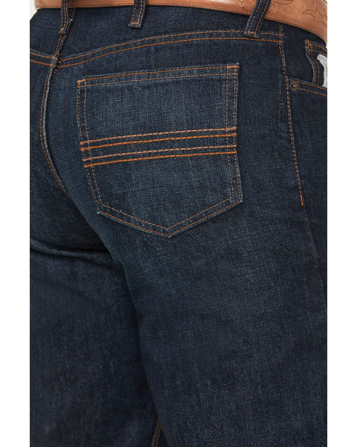 Cinch Men's Silver Label Dark Wash Slim Straight Jeans