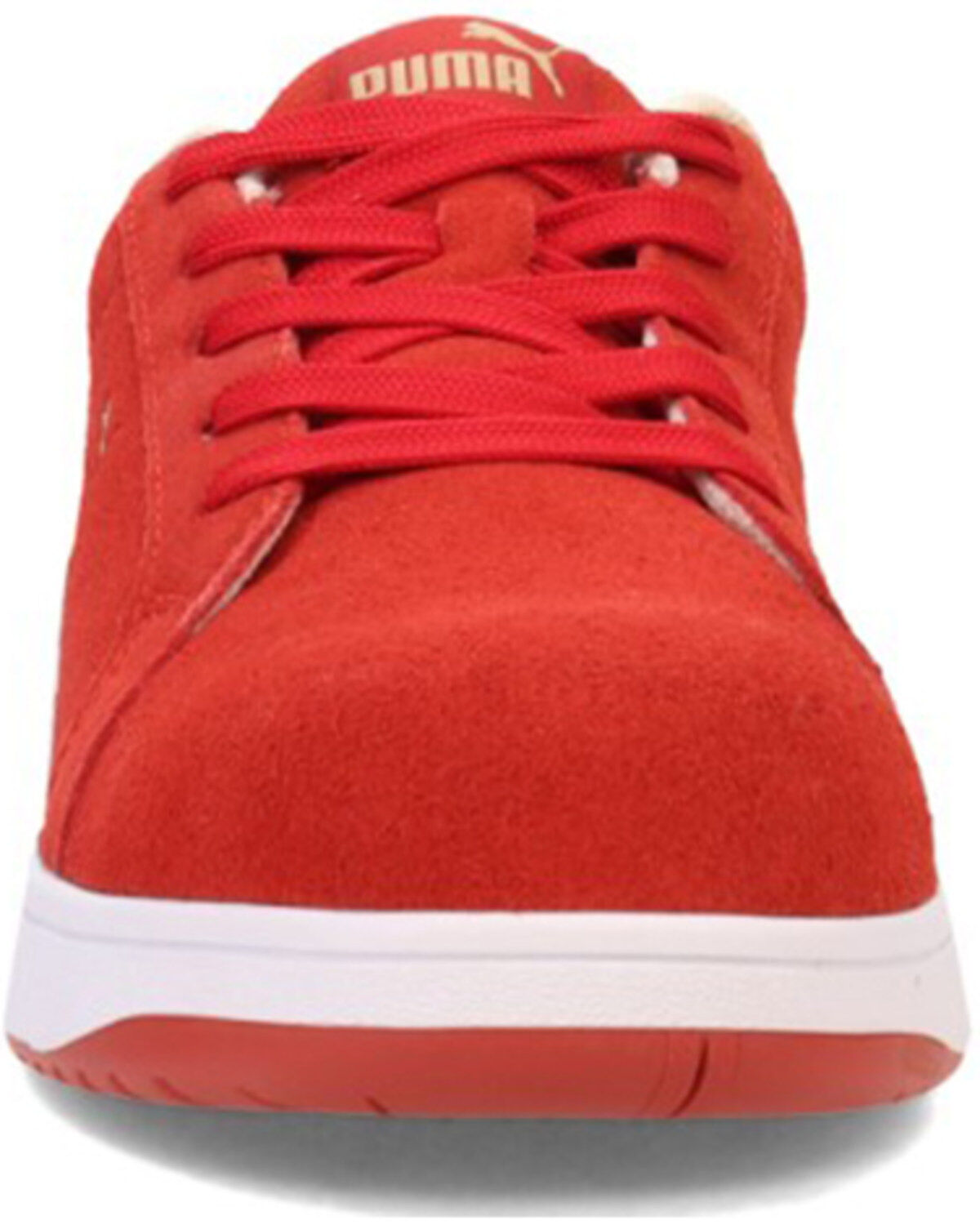 Puma Safety Women's Icon Suede Low EH Safety Toe Work Shoes - Composite Toe