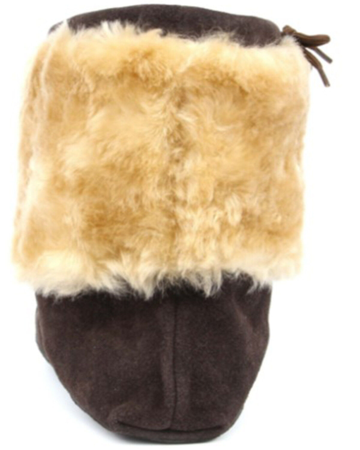 Superlamb Women's Navajo Moc Pull On Suede Booties - Moc Toe