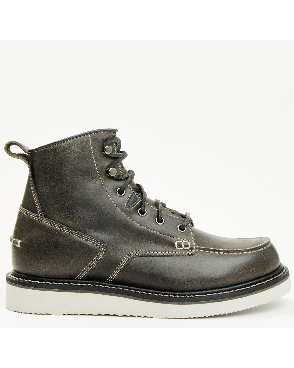 Hawx Men's 6" Lace-Up Moc Work Boots - Soft Toe