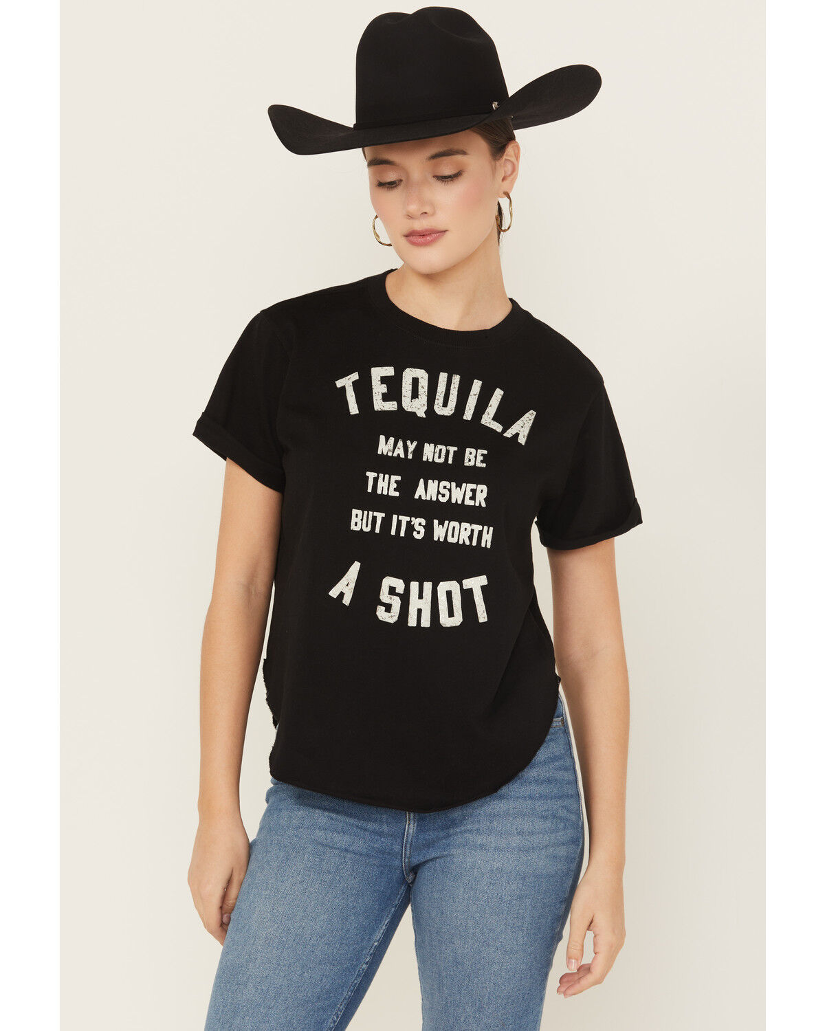 Idyllwind Women's Shot Of Tequila Short Sleeve Graphic Tee