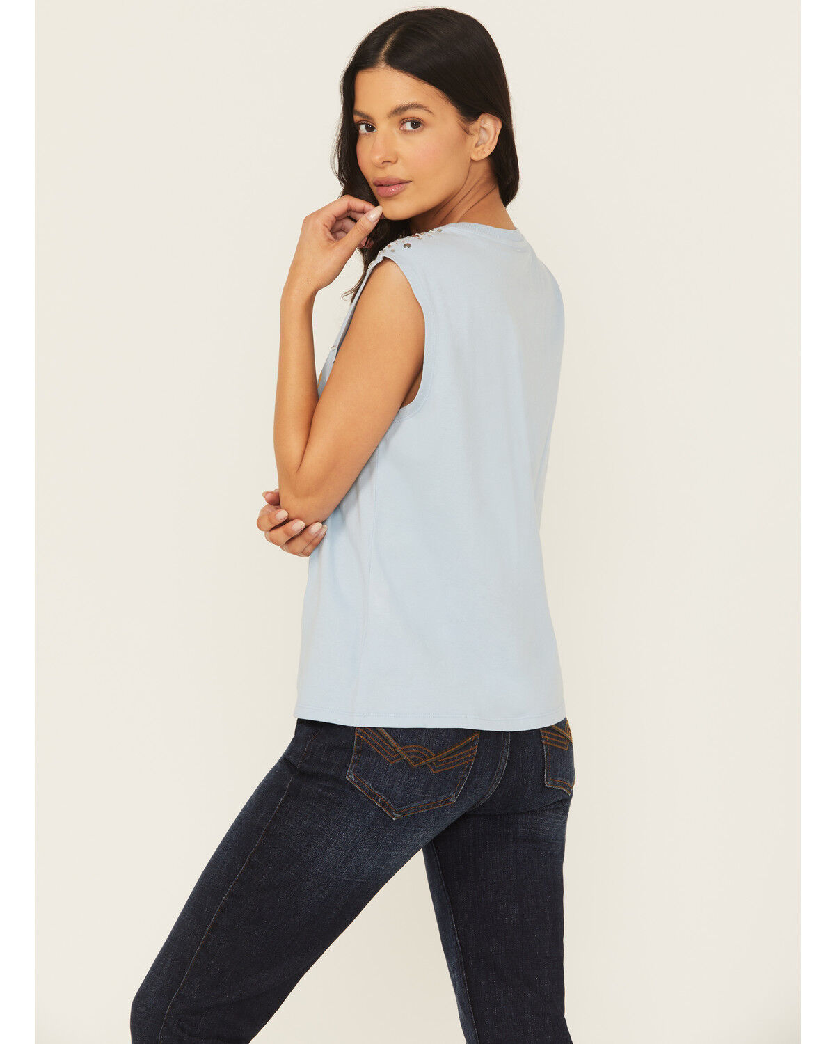 Idyllwind Women's Wild Fire Embellished Sleeveless Graphic Tank