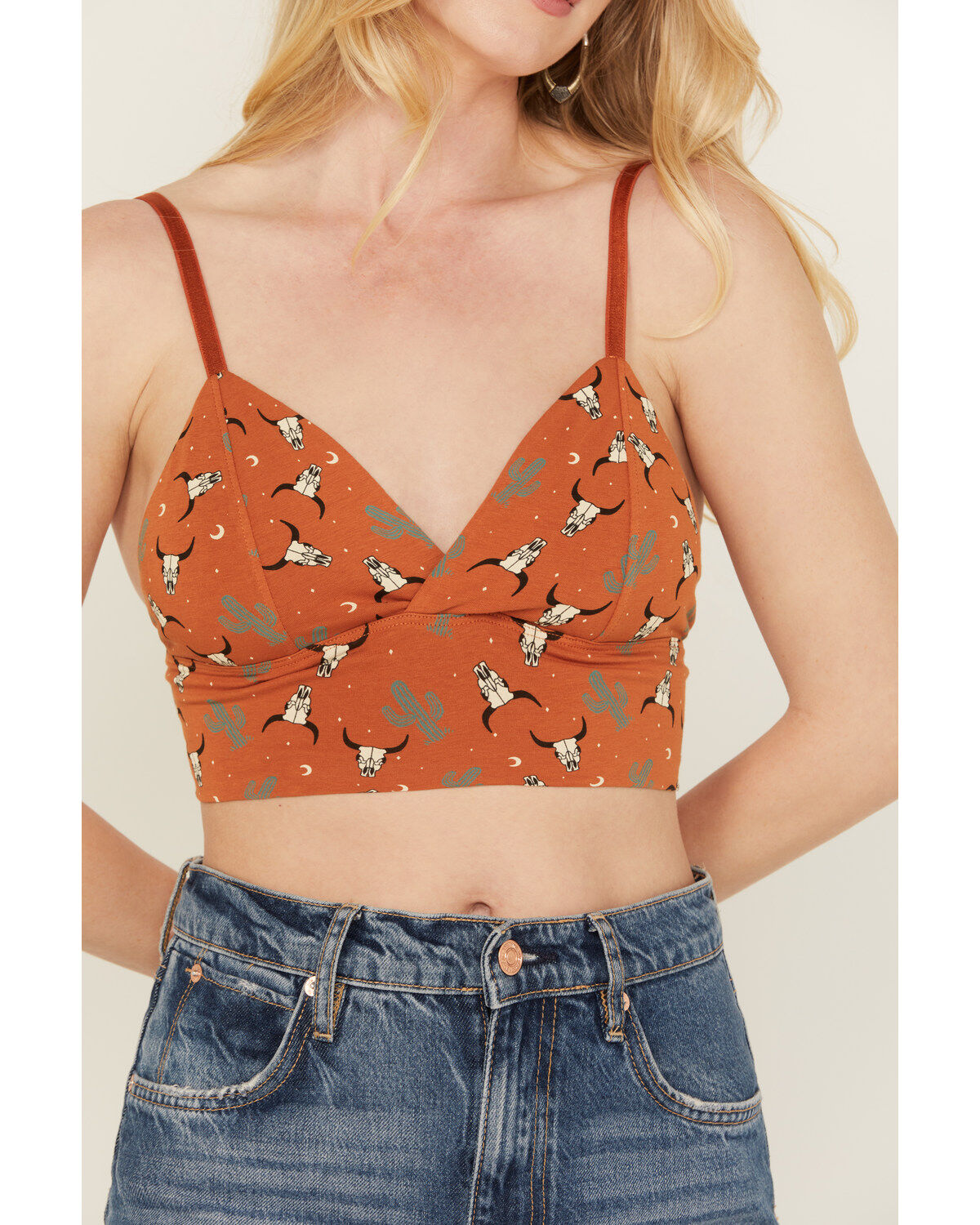 Discreture Women's Longline Desert Bralette