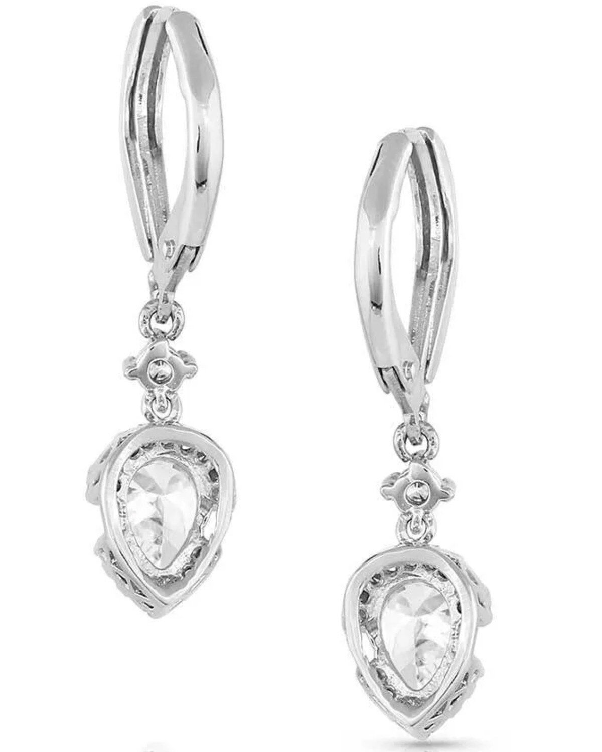 Montana Silversmiths Women's Poised Perfection Crystal Earrings