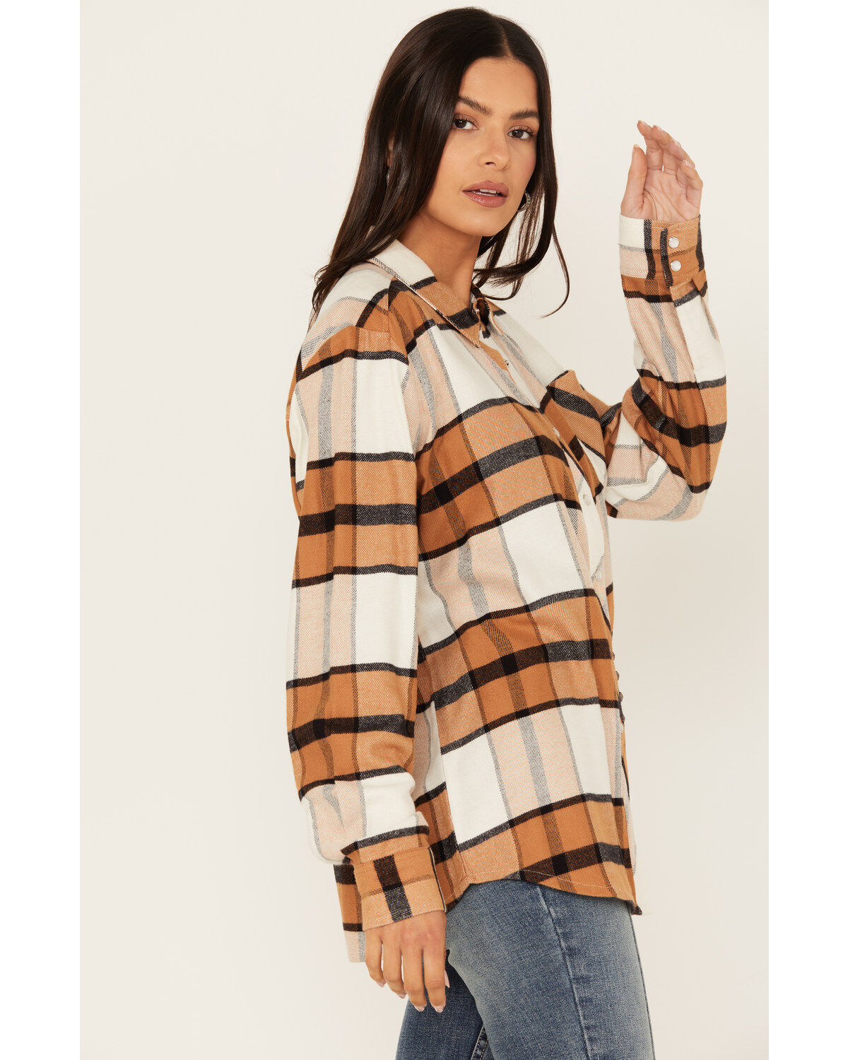 Idyllwind Women's Caroline Featherlight Plaid Print Pearl Snap Shirt