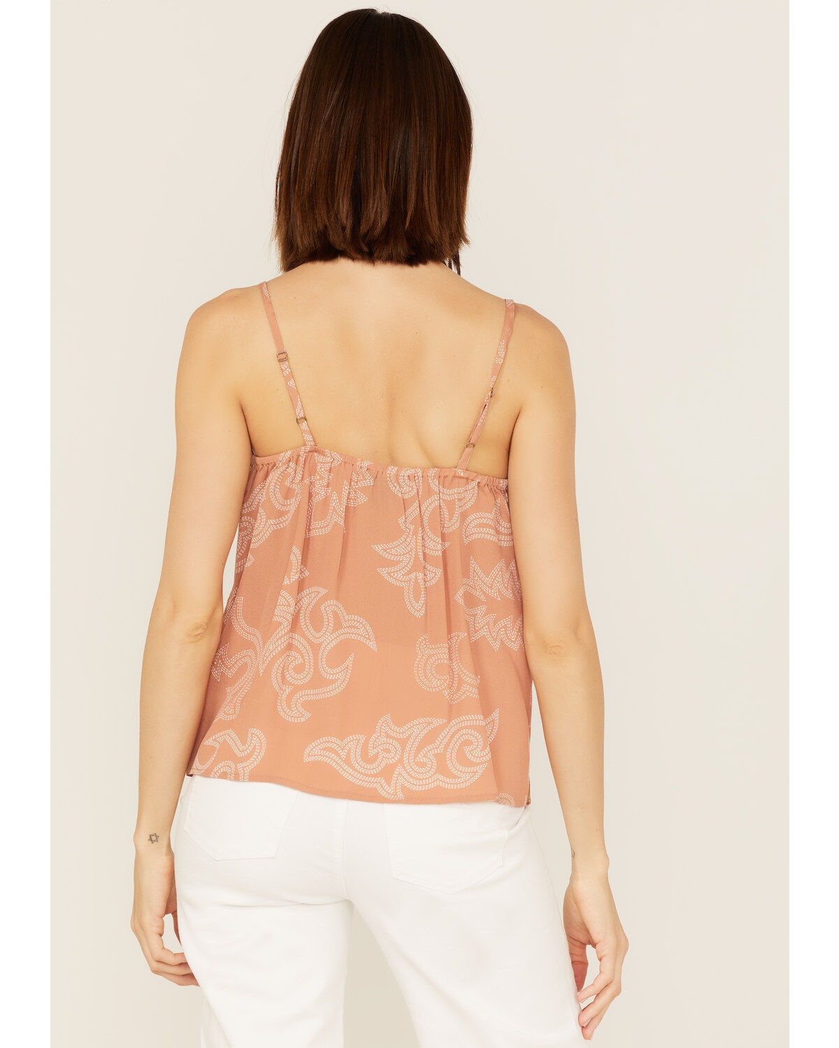 Panhandle Women's Boot Stitch Print Cami
