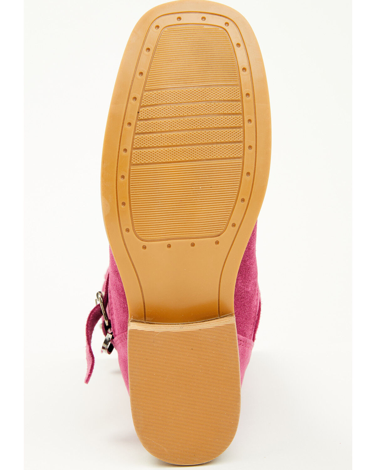 Dingo Girls' Blacklist Star Inlay Harness Boots - Square Toe