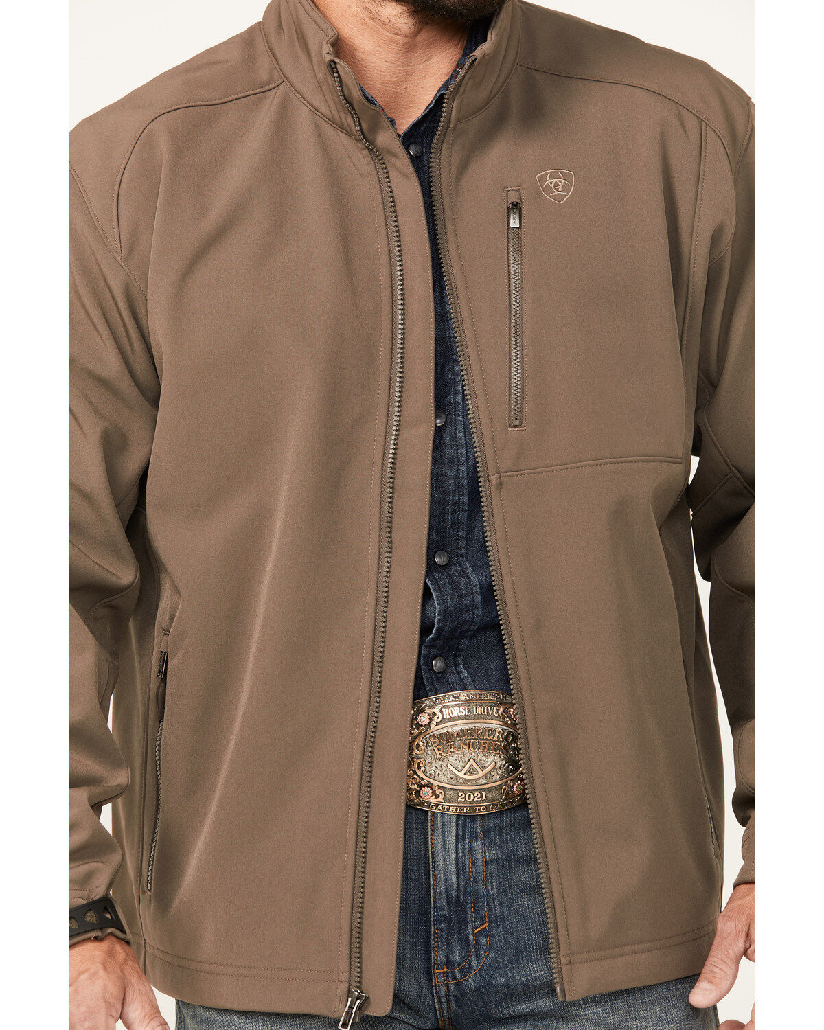 Ariat Men's Logo 2.0 Softshell Jacket - Big