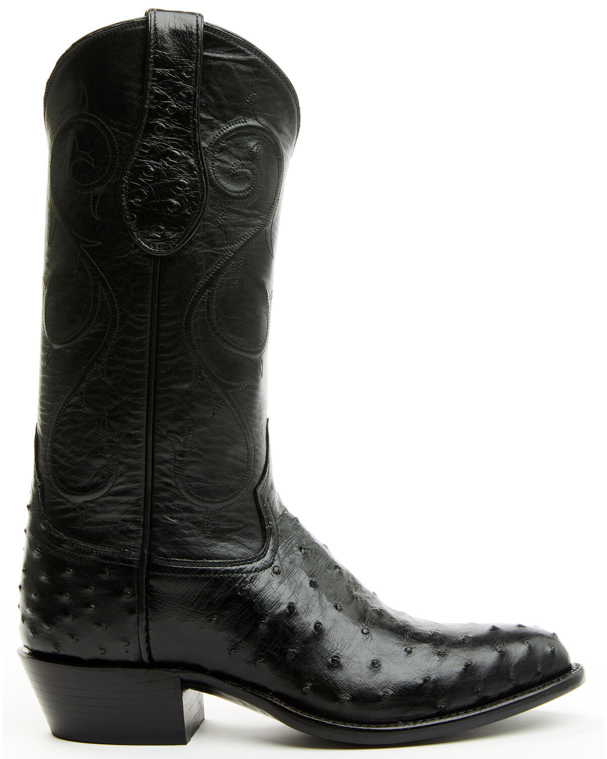 Tony Lama Men's Exotic Full Quill Ostrich Western Boots - Round Toe