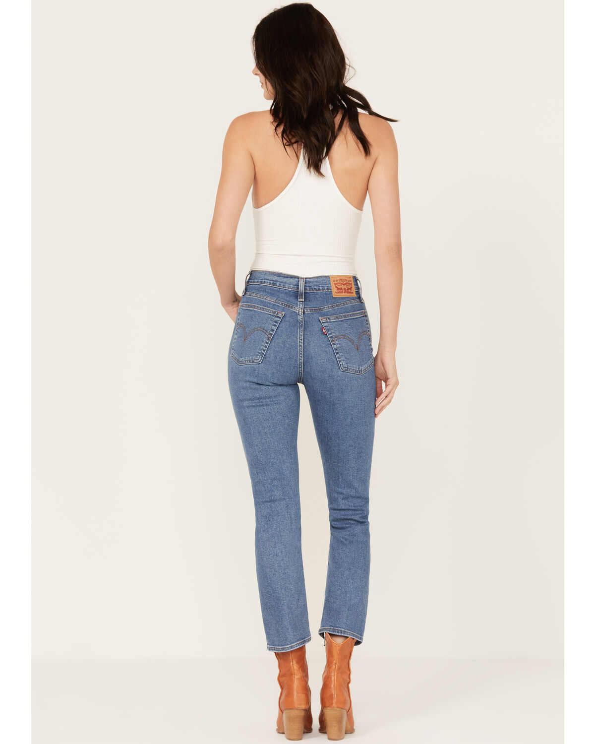 Levi's Women's Medium Wash Summer Love Wedgie Straight Jeans