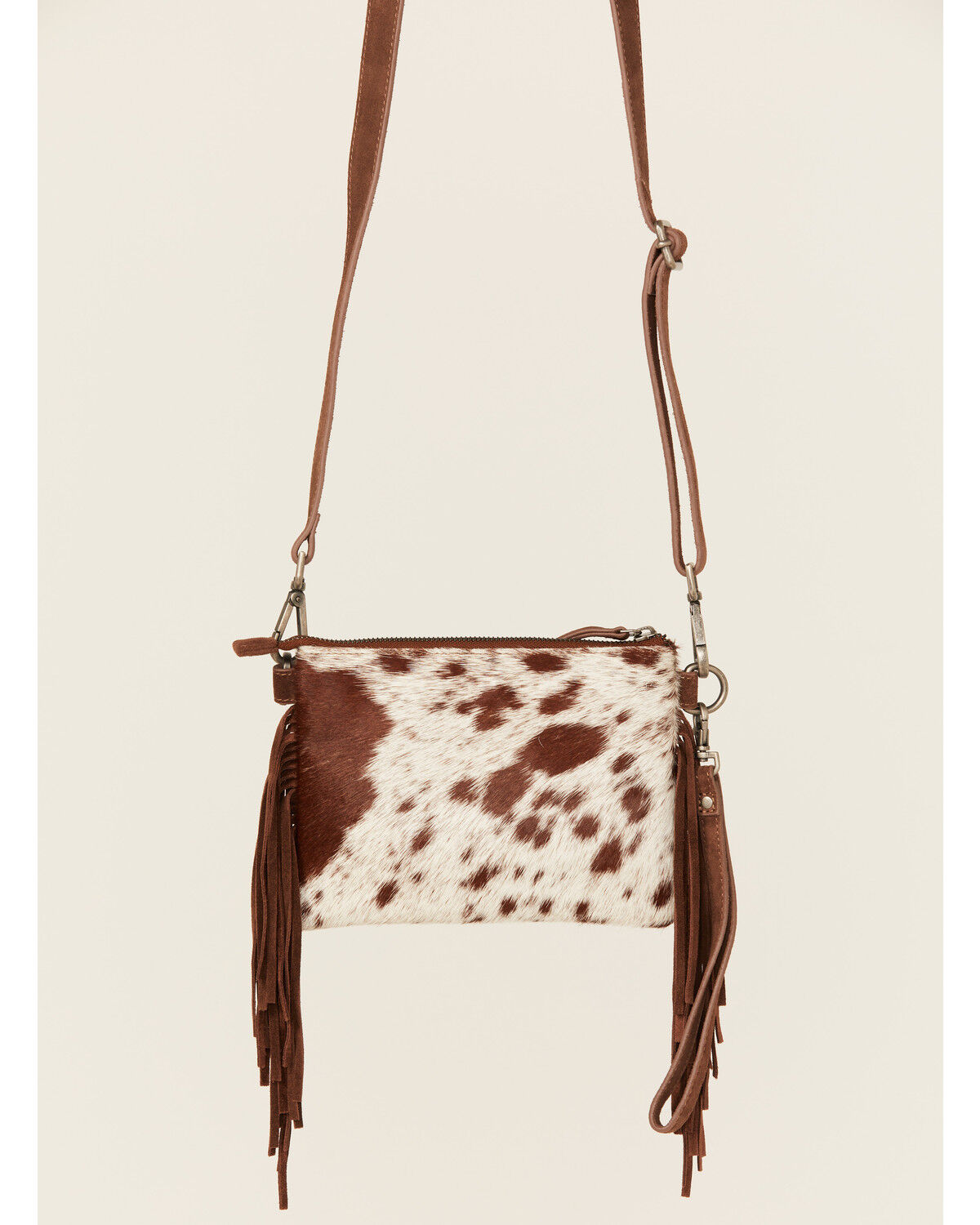 Shyanne Women's Meadow Hairon Leather Crossbody Bag