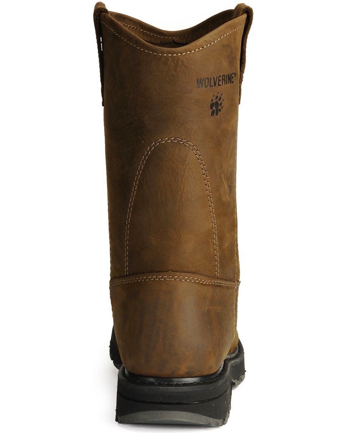 Wolverine Men's Plain Toe Slip Resistant Wellington Boots