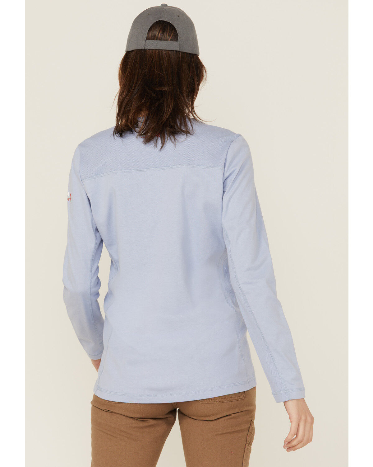 Ariat Women's FR AC Crew Long Sleeve Work Tee
