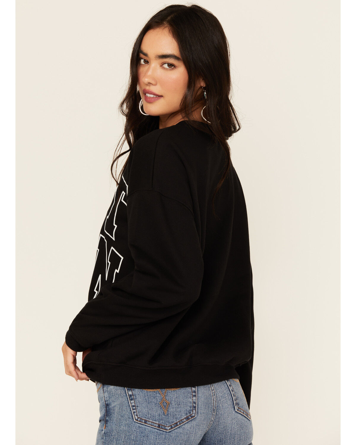 Boot Barn Women's Logo Graphic Crew Neck Sweatshirt