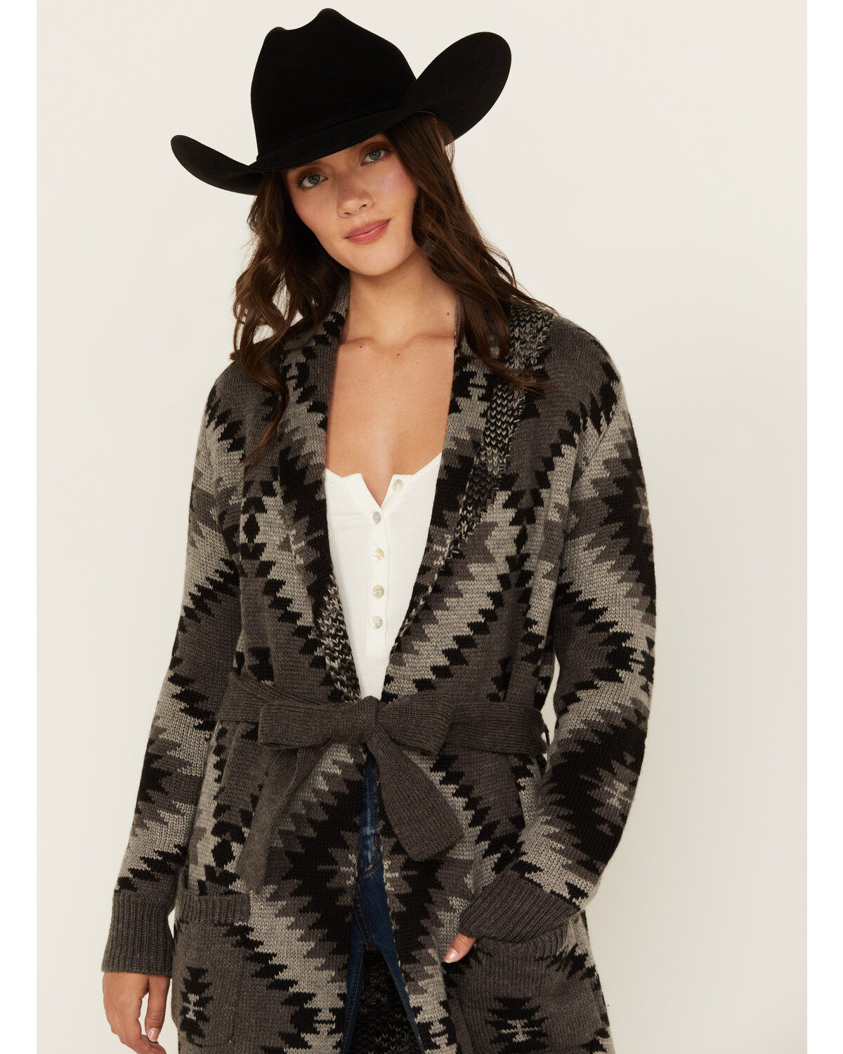 Stetson Women's Southwestern Print Cardigan