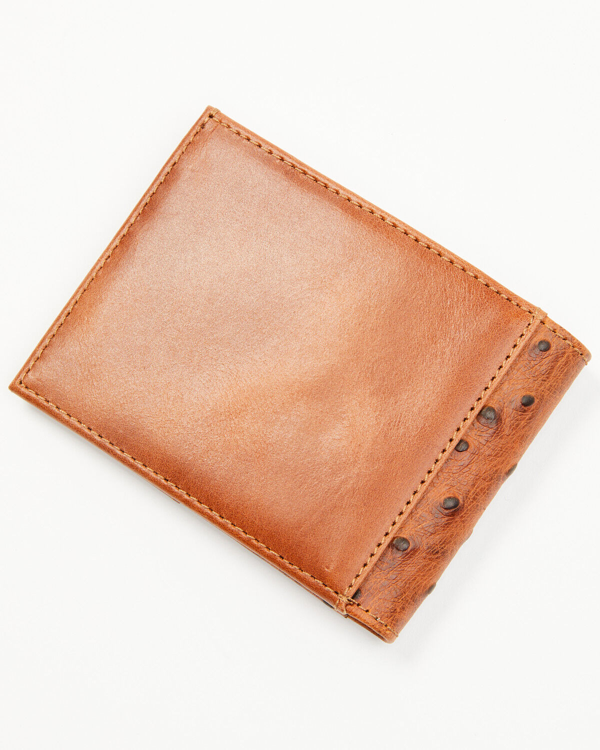 Cody James Men's Grady Faux Ostrich Bifold Wallet