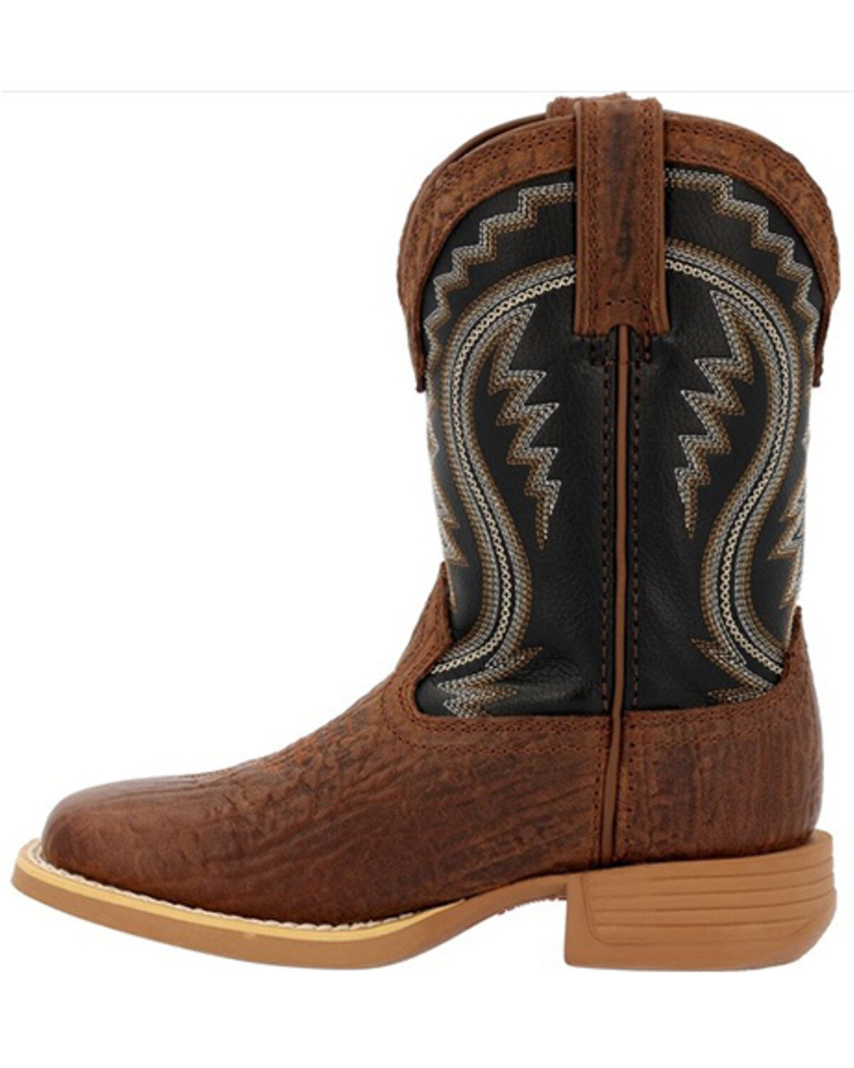 Durango Boys' Lil Rebel Pro Onyx Western Boots - Square Toe