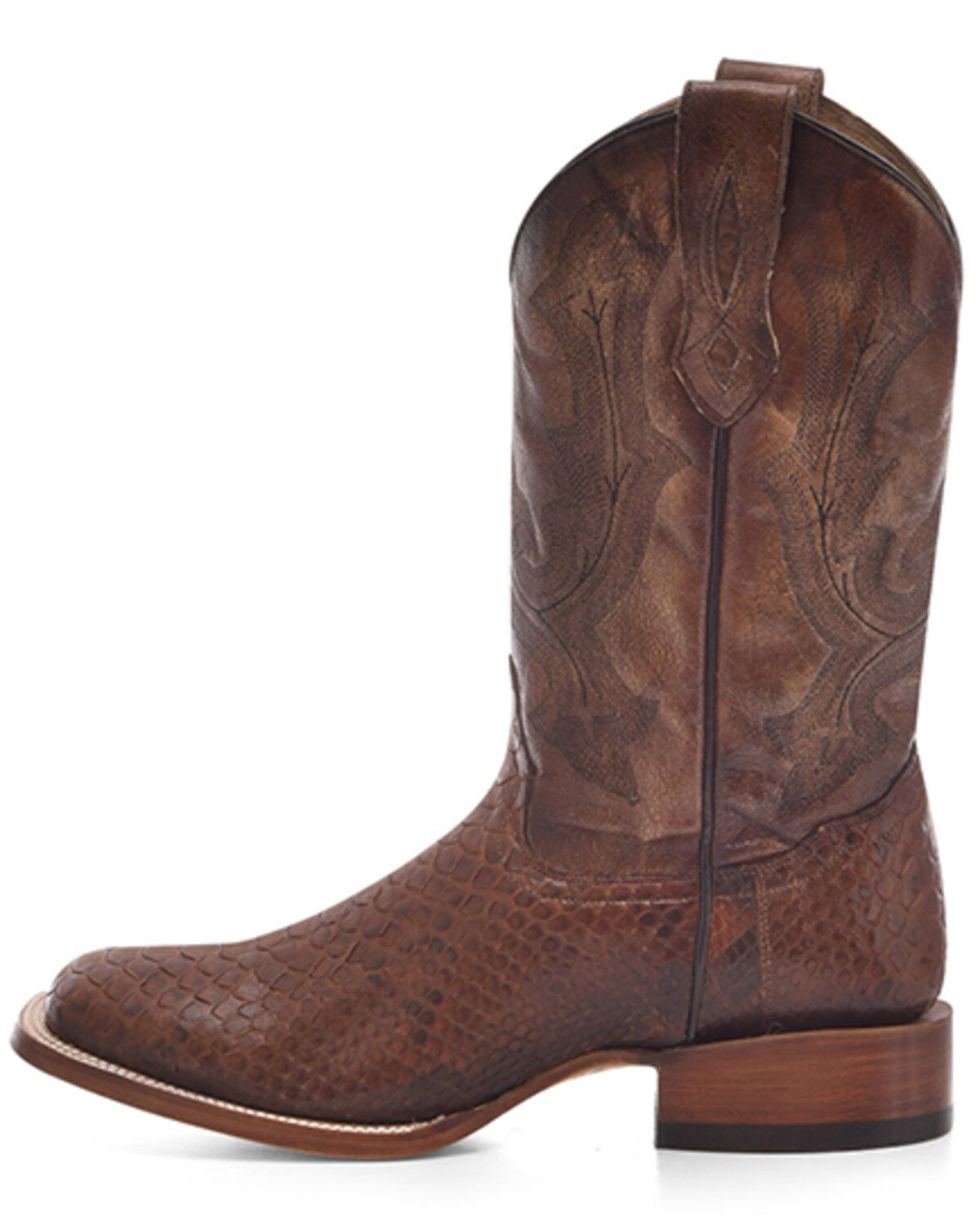 Corral Men's Shedron Exotic Python Western Boots - Broad Square Toe