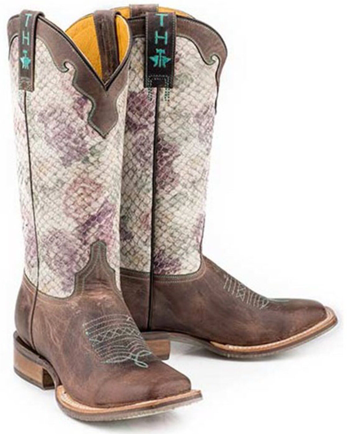 Tin Haul Women's Rosealiscious Western Boots - Broad Square Toe