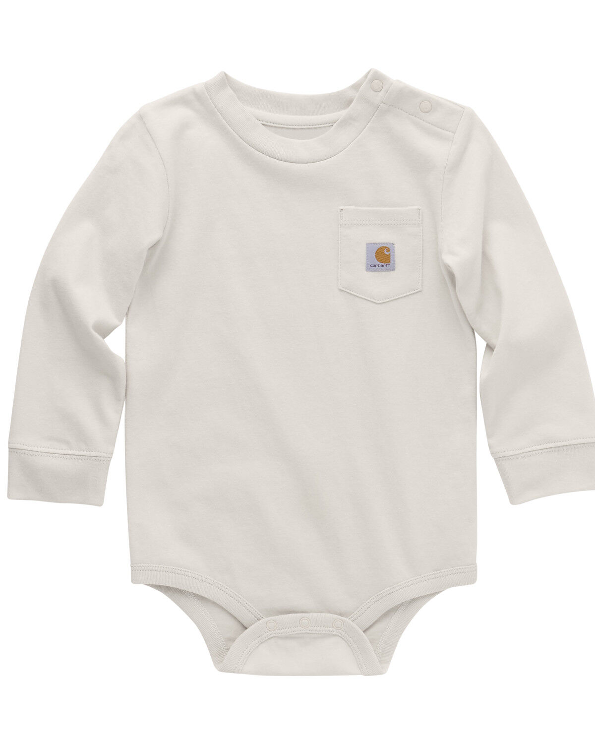Carhartt Infant Girls' Long Sleeve Pocket Onesie